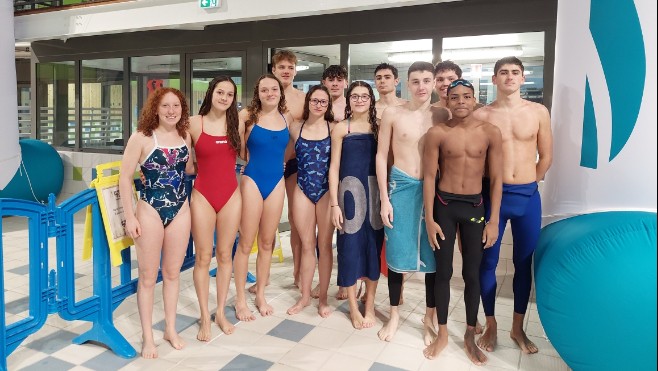 L'équipe de France Juniors de nage en eau libre est en stage à Abbeville
