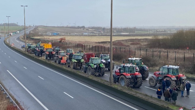 L'A16 devrait être bloquée par les agriculteurs entre Berck et Boulogne