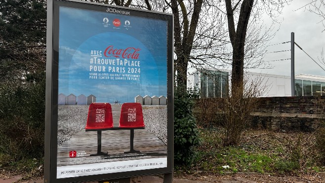 Les cabines de Cayeux, décor de la nouvelle campagne de publicité de Coca-Cola