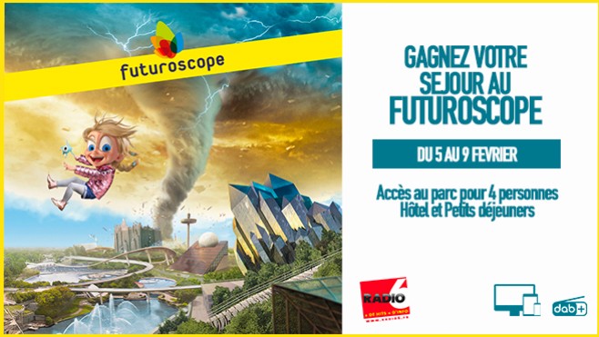 Gagnez votre séjour au Futuroscope pour toute la famille.