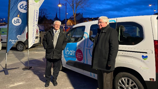 Trois voitures électriques disponibles à 2 euros de l'heure à Desvres et Samer.
