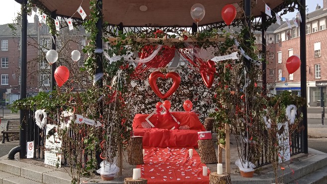 Abbeville se prépare à fêter les amoureux ce mercredi