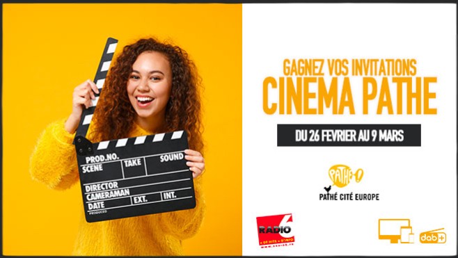 Radio 6 vous offre vos billets entrées pour le Pathé Cité Europe