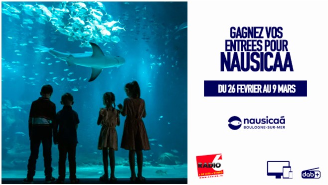 Vos entrées pour Nausicaa à gagner en écoutant Radio 6