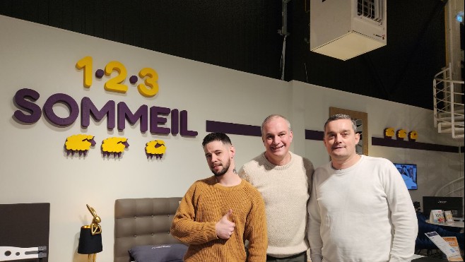 1 2 3 Sommeil, les nouveaux magasins de literie à Calais, Dunkerque et St-Omer