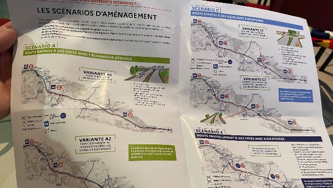 RN42 : une portion de 9km doit être mise à 2X2 voies mais pas avant 2027.