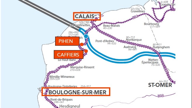 Des travaux de nuit durant 3 mois sur la ligne SNCF entre Calais et Boulogne.