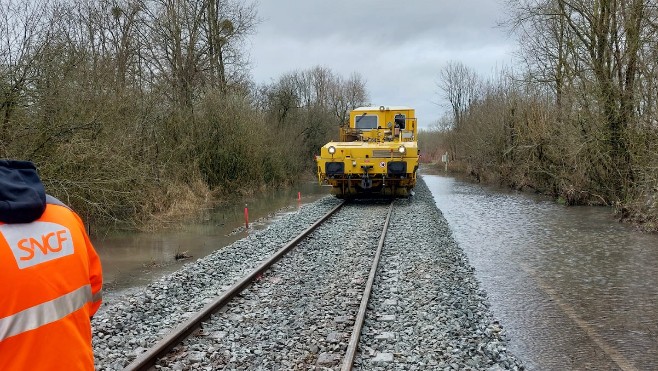 Reprise de la circulation des trains sur la ligne Saint-Pol-sur-Ternoise-Etaples