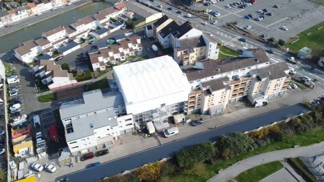 Zoom sur les travaux de réhabilitation de la résidence Curie à Calais