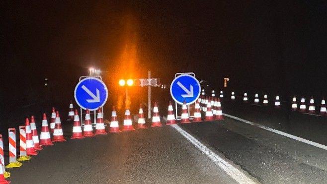 Perturbation de circulation sur l'A16 au niveau de Leulinghen-Bernes