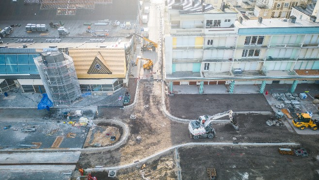 Berck: entamé en 2019, le chantier de rénovation complète de l'esplanade sera terminé dans un an