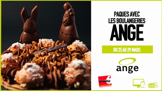 JEU WEB RADIO6.FR - Gagnez votre duo de Pâques avec les boulangeries ANGE