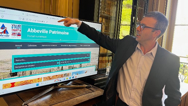 À Abbeville, un portail numérique regroupant tous ses documents patrimoniaux lancé