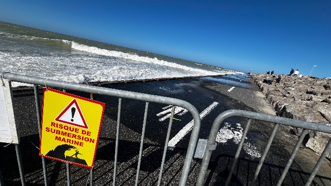 Le Pas-de-Calais et la Somme en alerte orange pour vagues-submersion