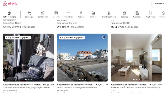 A Wimereux, il faudra bientôt s'enregistrer auprès de la mairie avant de louer son logement aux touristes !