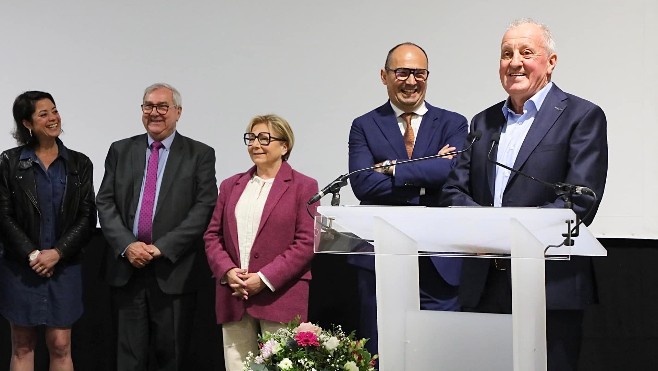 Inauguration des nouveaux locaux d’Industeam à Coquelles