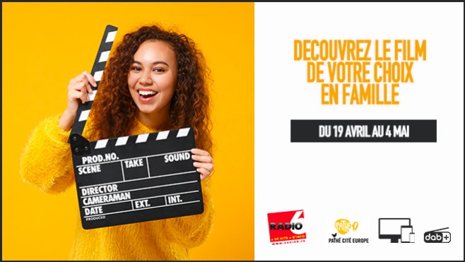 Découvrez le film de votre choix en famille avec Radio 6 et le Pathé Cité Europe