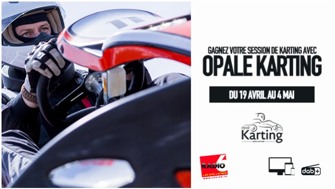 Radio 6 et Opale Karting à Berck vous offrent des sensations grisantes