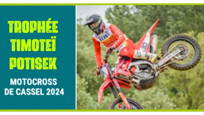 200 pilotes de motocross à Cassel lundi de Pentecôte !