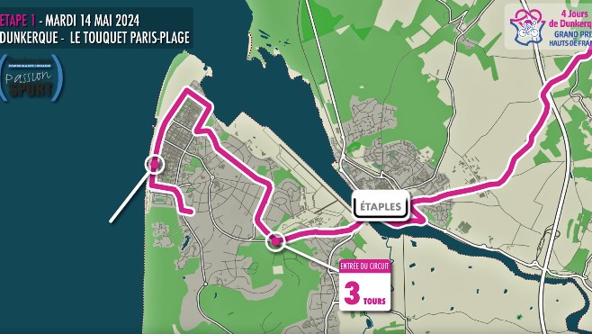 Les 4 jours de Dunkerque arriveront au Touquet ce mardi, une première !