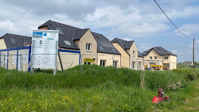 A Audruicq, Terre d'Opale Habitat construit un nouveau lotissement de 10 maisons individuelles.