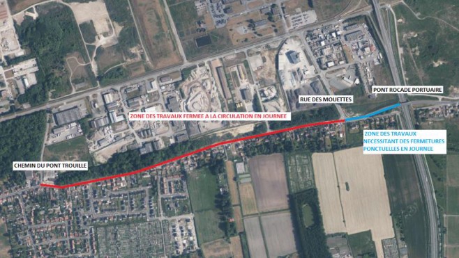 Fin prochaine des travaux route de Gravelines à Calais