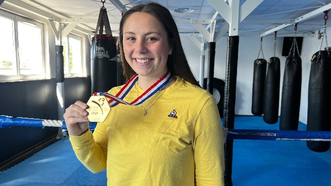 Retour gagnant à la compétition pour la boxeuse boulonnaise, Lohane Pochet