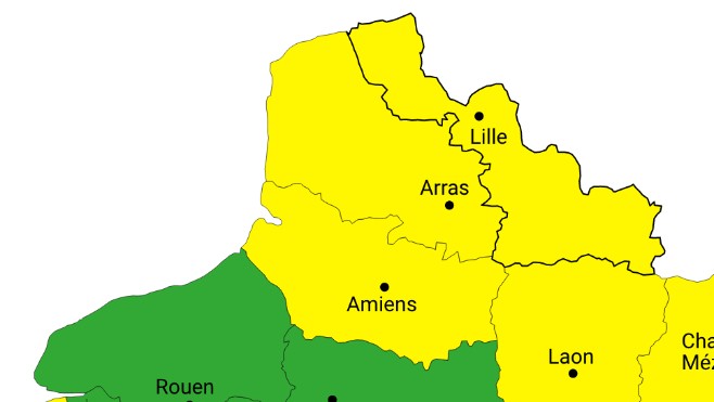 Nouvelle vigilance pour pluie...