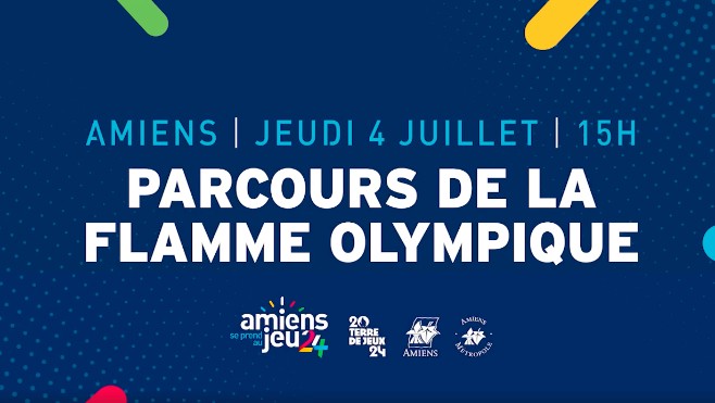 Amiens : découvrez le parcours de la flamme olympique