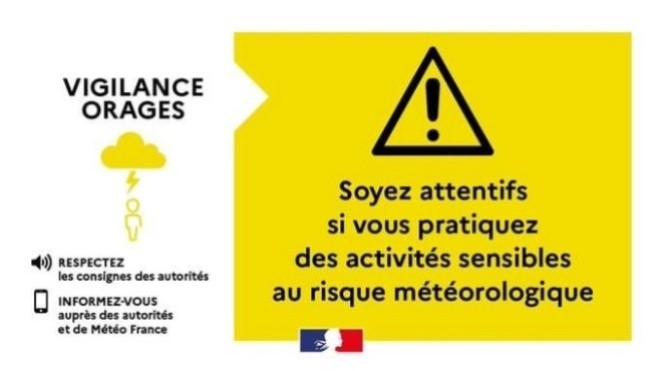 Le Nord, le Pas-de-Calais et la Somme en vigilance orages dès 15h