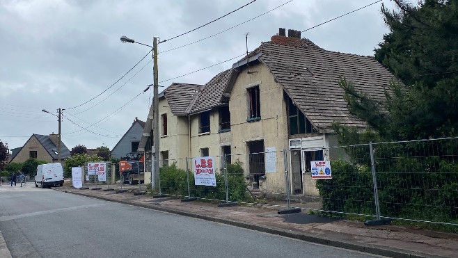 Saint-Pol sur mer : la destruction de la cité des cheminots se poursuit...