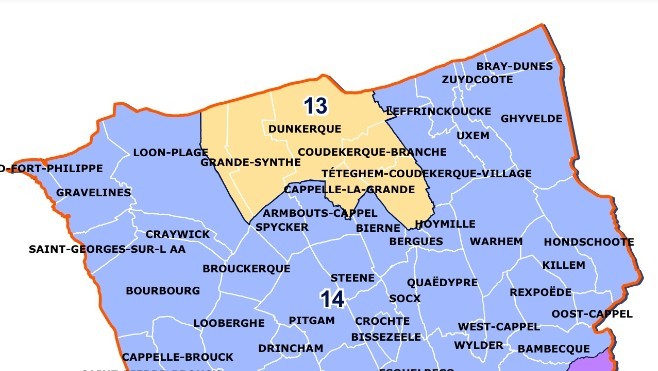 Législatives : 4 candidats dans la 13ième circonscription du Nord à Dunkerque.
