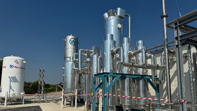 L’installation de production de biométhane de Sainte-Marie-Kerque officiellement inaugurée