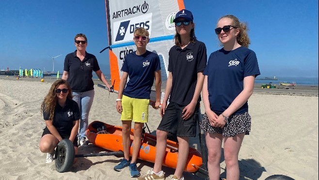 5 boulonnais aux championnats du monde de Char à voile !