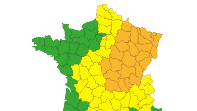 Vigilance jaune aux orages dans le Nord, le Pas-de-Calais et la Somme