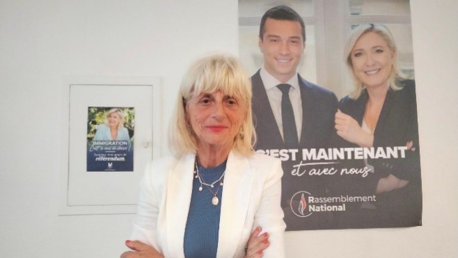 Christine Engrand, la députée RN réélue dès le premier tour dans la 6ème circonscription du Pas-de-Calais