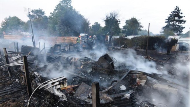 Un barbecue serait à l’origine de l’incendie au camping de Wissant