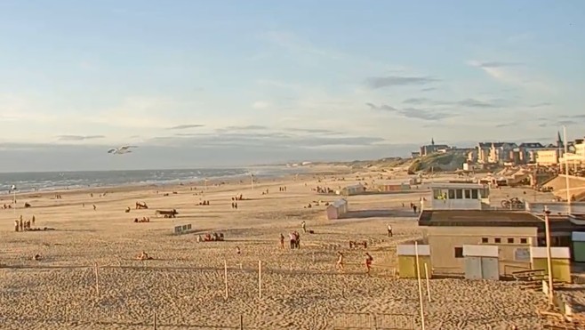 Berck sur mer : inquiétude jeudi soir après la disparition d'un enfant qui se baignait cet après-midi.