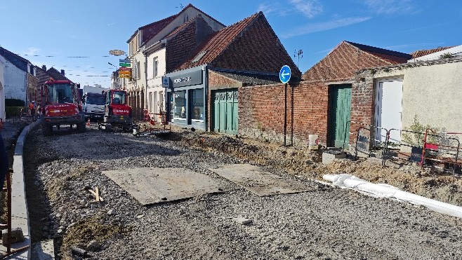 Audruicq : point sur les travaux réalisés et ceux en cours.