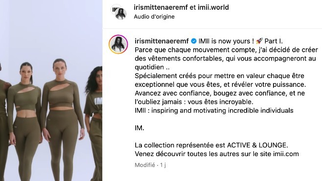 La marque de vêtements de sport