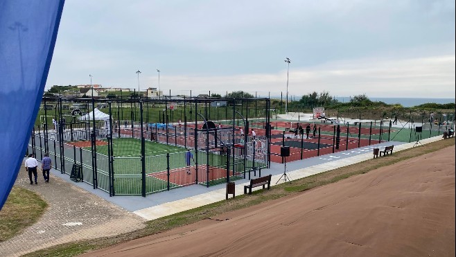 Au Portel, un nouvel espace sportif est en accès libre au Parc de la Falaise !