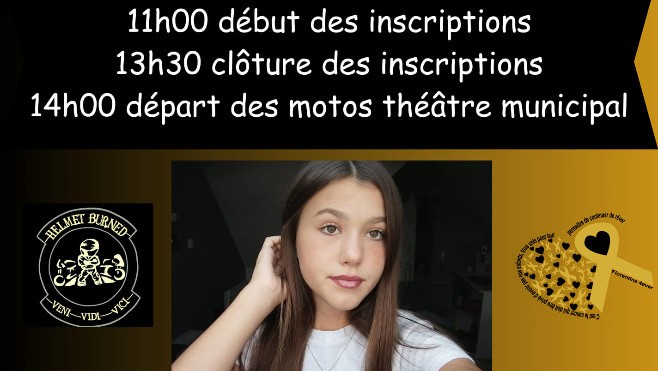 La balade des motos solidaires c'est ce dimanche à Abbeville.