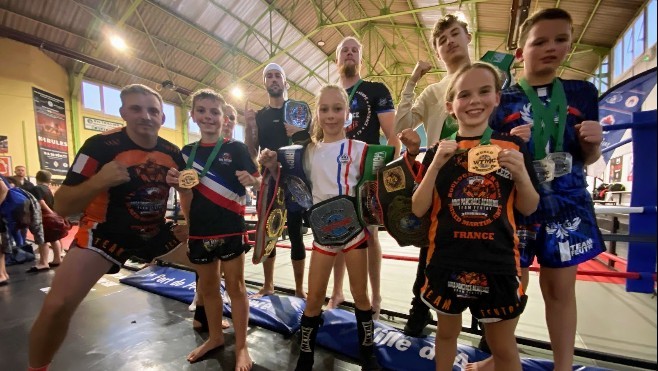 Boulogne-sur-mer : le MMA Pancrace Académie décroche 5 titres de champions du monde !