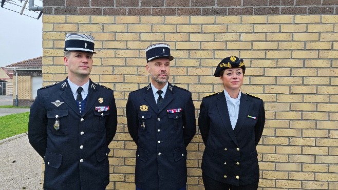 Maxence Routier nouveau commandant du Peloton de surveillance et d’intervention de Marck.
