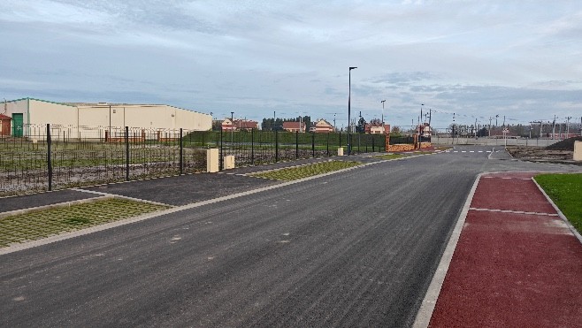 Calais : des aménagements à la friche des 4 coins dans le quartier du Vauxhall.