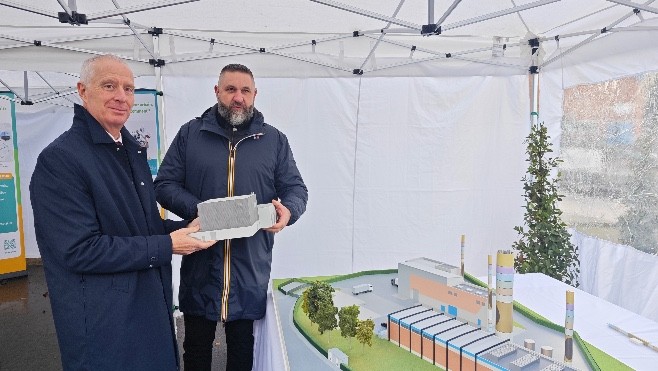 Calais : lancement des travaux d’une nouvelle chaufferie biomasse.