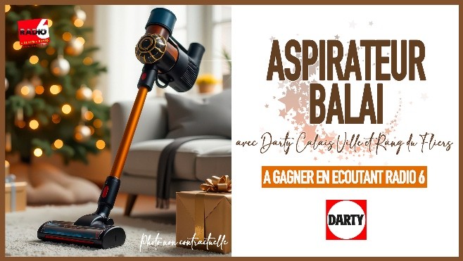 Grand jeu de noël - Gagnez un aspirateur balai Samsung avec Darty Calais et Darty Rang du Fliers -  Valeur : 399€