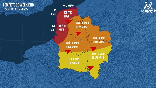 Avis de tempête sur le littoral ce samedi, de nombreux événements annulés