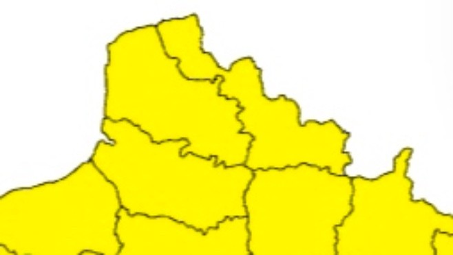 Le Nord, le Pas-de-Calais et la Somme en vigilance jaune dès ce soir.