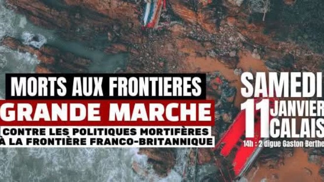 Calais : une manifestation le 11 janvier pour dénoncer une année meurtrière dans la Manche.